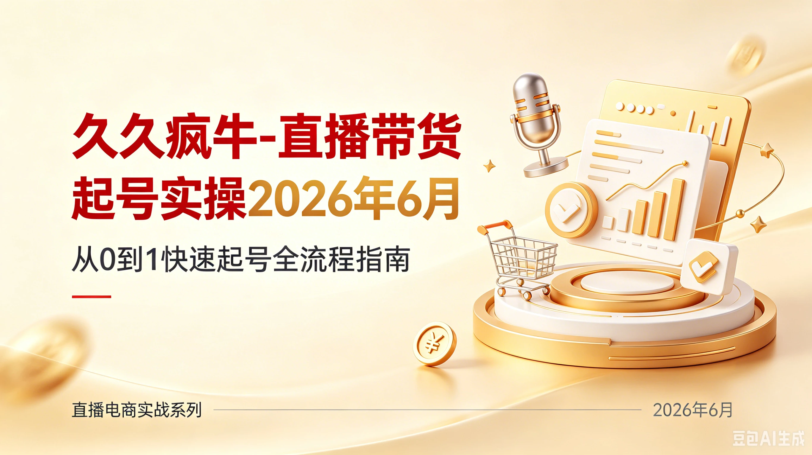 【精】久久疯牛-直播带货起号实操2026年6月创业吧,副业网,副业项目,网创项目,创业项目,赚钱平台,免费项目分享,手机搬砖,无货源电商,抖音工具箱,搬砖项目,网络赚钱,AI短剧,AI动漫制作创业吧
